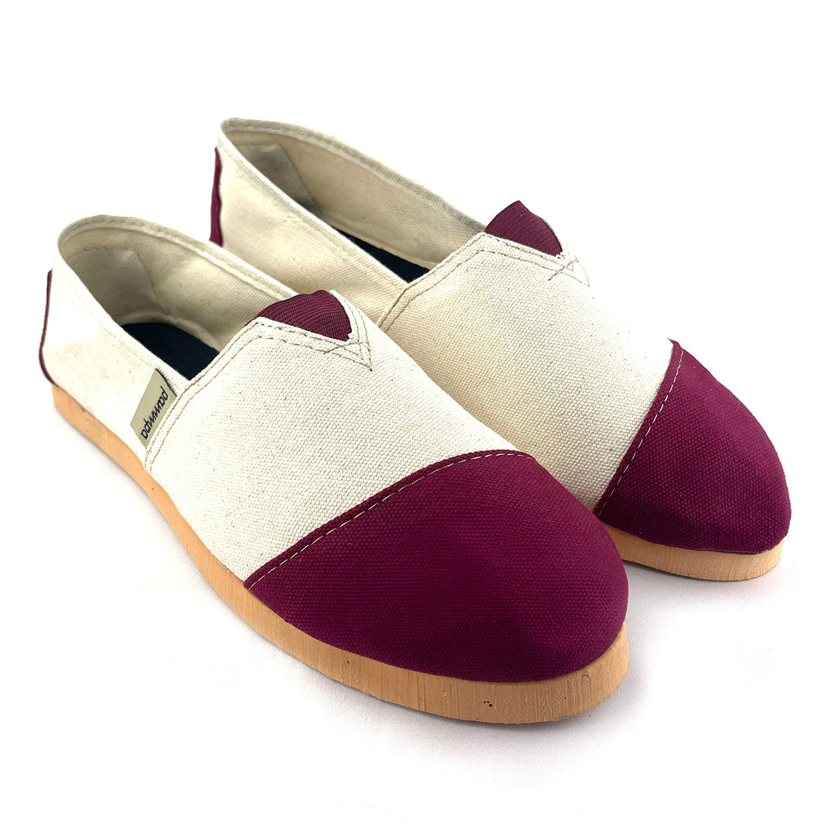 Alpargatas - Combined White & Burgundy